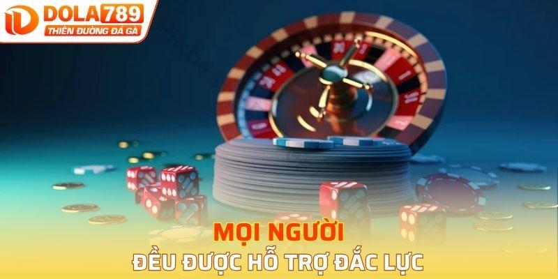 Mọi người đều được hỗ trợ đắc lực