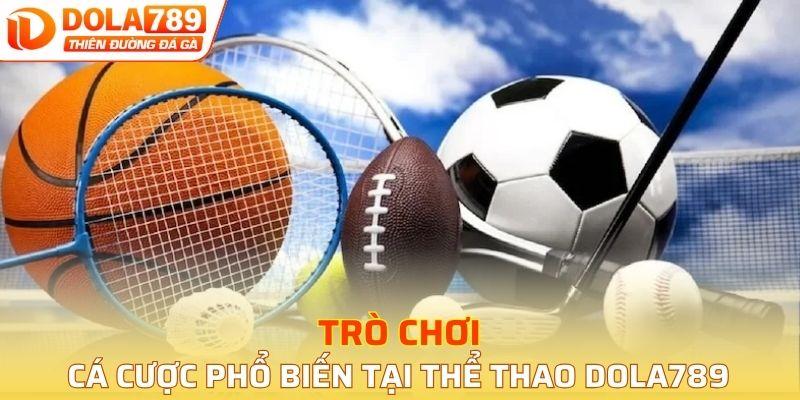 Cá cược thể thao Dola789 với các trò chơi